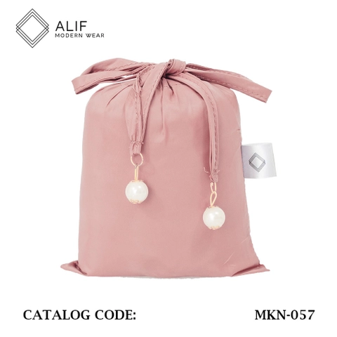 ALF BY ALIF MUKENA MINI PARASUT PREMIUM KOREA TRAVEL - BRIDAL ROSE ( MKN-057 )